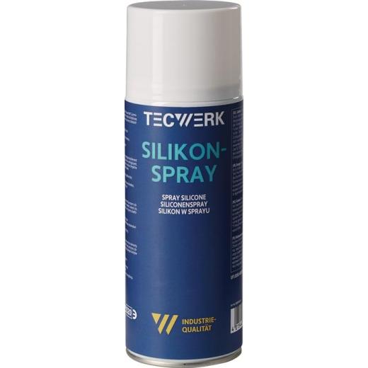 Silikonspray farblos 400ml Spraydose TECWERK | 12 Stück