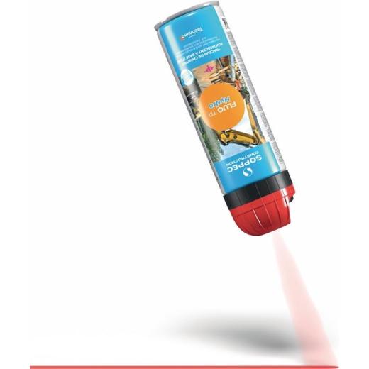 Baustellenmarkierspray Fluo TP Hydro neongrün 500ml Spraydose SOPPEC | 12 Stück