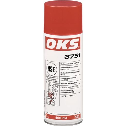 Haftschmierstoff m.PTFE OKS 3751 weißlich NSF H1 400ml Spraydose OKS | 12 Stück