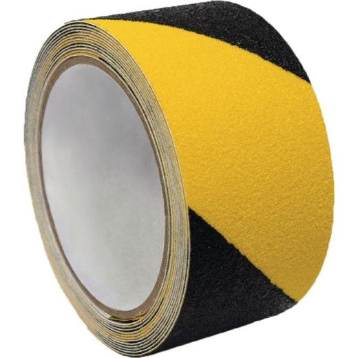 Antirutschklebeband F5750 schwarz/gelb L.18 m,B.50mm IKS