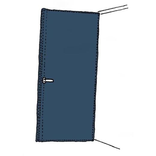 Schutzhülle Simproflex Fensterschutz B.125cm transp.L160cm 20 RL/Karton KIRCHNER