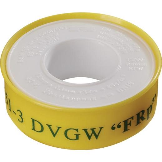 PTFE Dichtband FRp L12m B12mm D0,1mm weiß 60g/m² Rl.ULITH