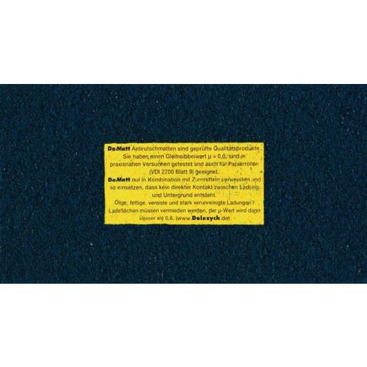 Antirutschmatte L500cm B25cm D8mm a.Granulat 1 Rl.DOLEZYCH