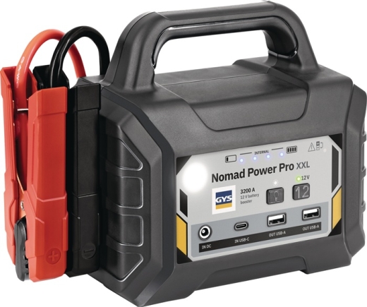 Starthilfegerät NOMAD POWER PRO XXL Ladespannung 12 V Startstrom 1500-3200 A GYS