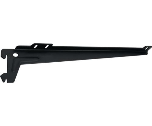 Winkelträger 10300 L.180mm p.Träger 55kg STA schwarz | 10 Stück