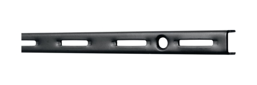 Wandsch.L.1500mm schwarz ma STA einreihige Lochung ALFER ELEMENT SYSTEM | 10 Stück