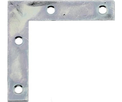 Möbelwinkel L.50x50mm B.10mm S.1,25mm STA sdmverz.GAH | 50 Stück