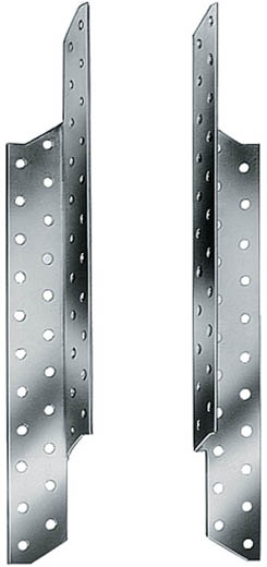 Sparrenpfettenanker SPF210L, links, | Stahl feuerverzinkt, 210 x 34,5 x 2 mm | - 100 Stück