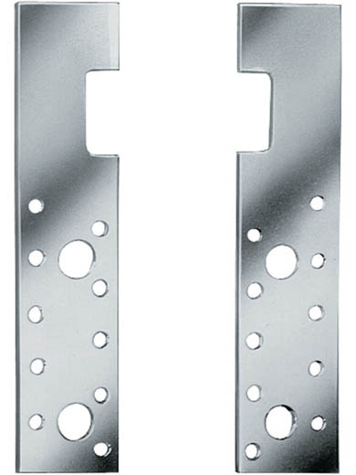 Holz-Eisen-Anker, | Stahl feuerverzinkt, 135 x 40 x 4 mm | - 75 Stück