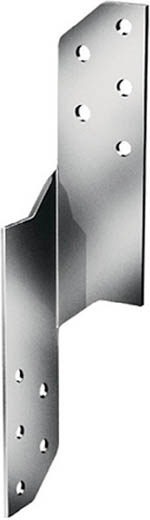 Sparrenpfettenanker links/rechts, | Stahl sdmverz., 170 x 36 x 2 mm | - 50 Stück