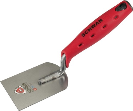 Stukkateurspachtel B.100mm vollverschweißt,rostfr.m.H-Heft VA SCHWAN | 10 Stück