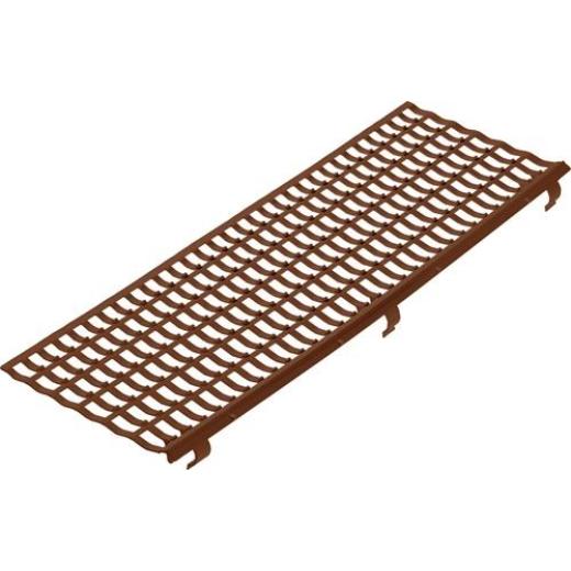 Laubfanggitter B.100-150mm L.1m braun PROTEKTOR | 30 Stück