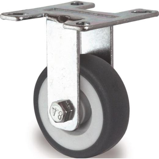 Bockrolle 75mm 75kg VG Gleitlager 67x60mm TECWERK