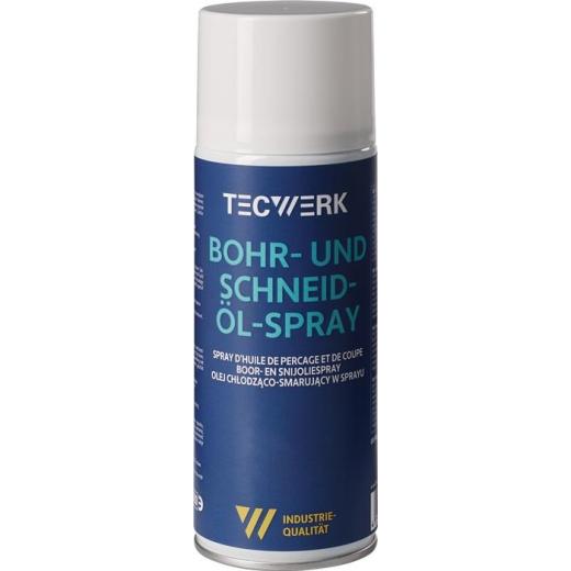 Bohr- u.Schneidölspray 400ml Spraydose TECWERK | 12 Stück