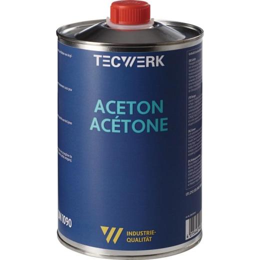 Aceton 1l Dose TECWERK | 12 Stück