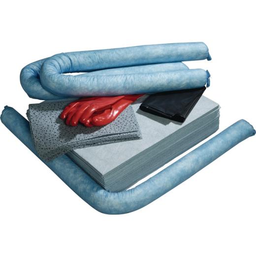 Notfallset Öl Inh.50-tlg.m.Handschuhen bindet b.max.50l TECWERK