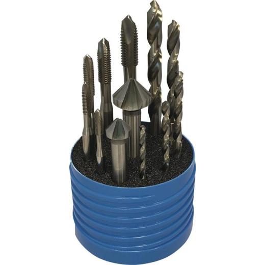 Gewinde-Komplett-Set 12tlg.3 in 1 Multibox TECWERK