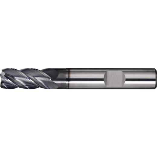 Schaftfräser DIN 6527L INOX HPC Ø 6 mm VHM TiAlN HB Z.4 lang TECWERK