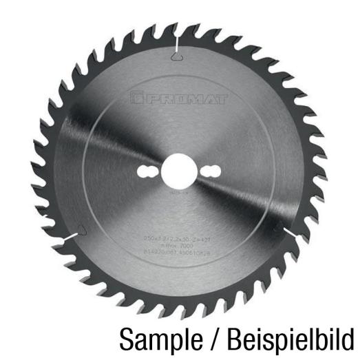 Tischkreissägeblatt AD 500mm Z.36 HB Schnitt-B.3,8mm TECWERK