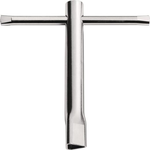 Dreikantsteckschlüssel DIN 22417 A Gr.M10 L.140mm verz.TECWERK