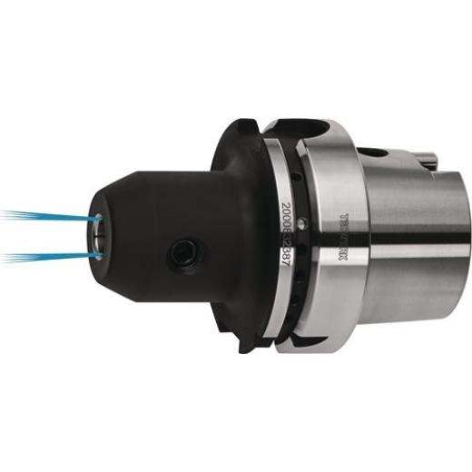 Flächenspannfutter DIN 69893A Weldon Spann-D.20mm HSK-A63 A.-L.80mm m.IK TECWERK