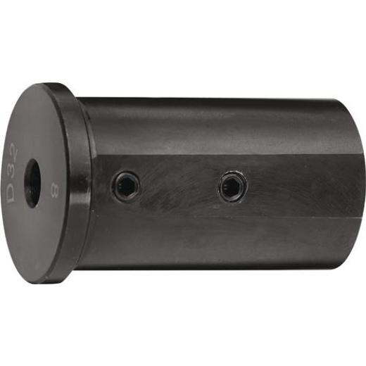 Reduzierbuchse Form 1 Bohrungs-D.6mm AD 40mm Einspann-L.71mm TECWERK