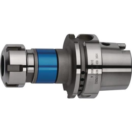 Gewindeschneidfutter Synchron DIN 69893A M3-M27 HSK-A63 A.-L.108mm TECWERK