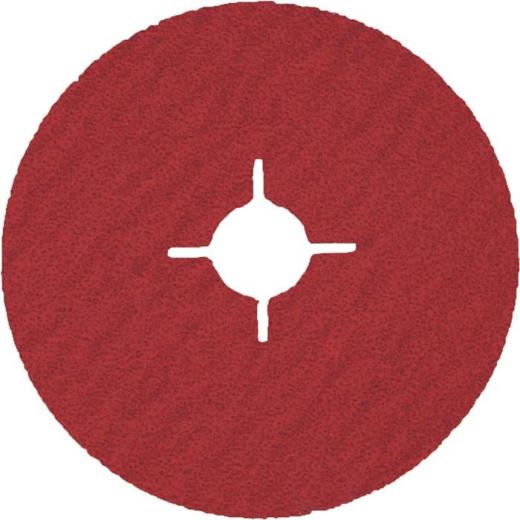 Fiberscheibe D.125mm K.36 INOX Keramikkorn TECWERK | 25 Stück