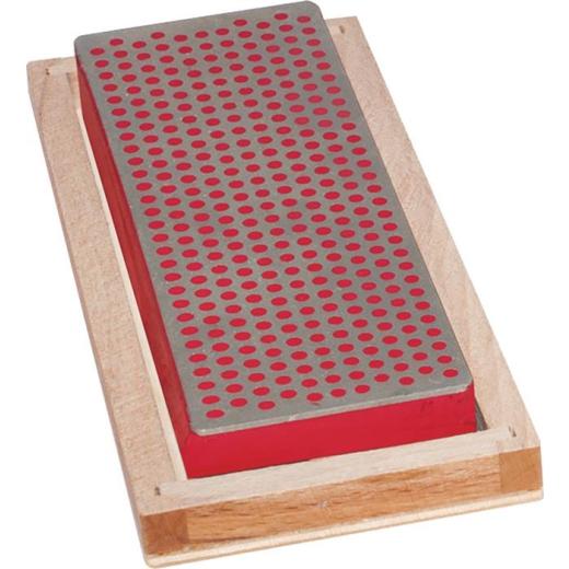 Diamantabziehstein L150xB50xHmm Diamant fein rot TECWERK