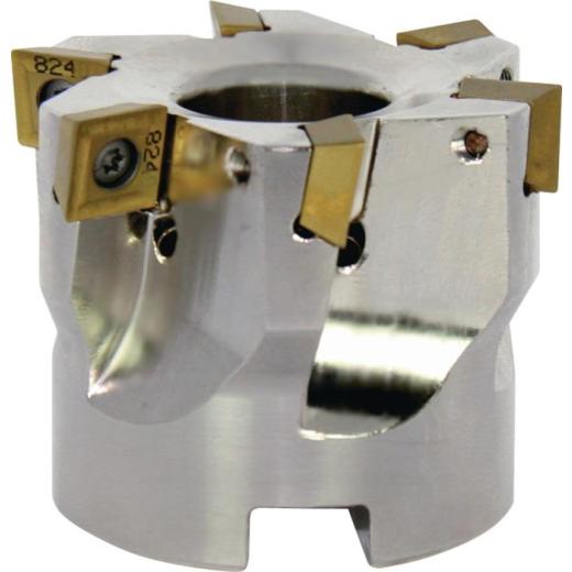 Eckfräser D.80mm vern.m.IK Z.6 SDMT 120508 TECWERK