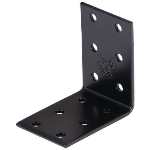 Lochplattenwinkel ETA-08/0165 H60xB40xS2,5mm STA roh,verzinkt,schwarz ku.-besch. | 50 Stück