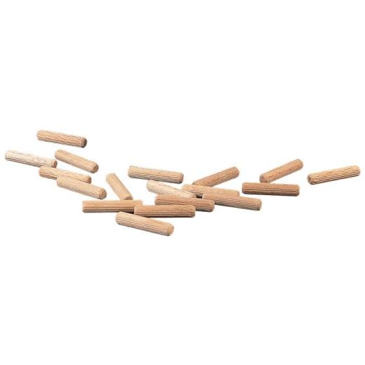 Riffeldübel L.60mm D.12mm Buche | 10 Stück