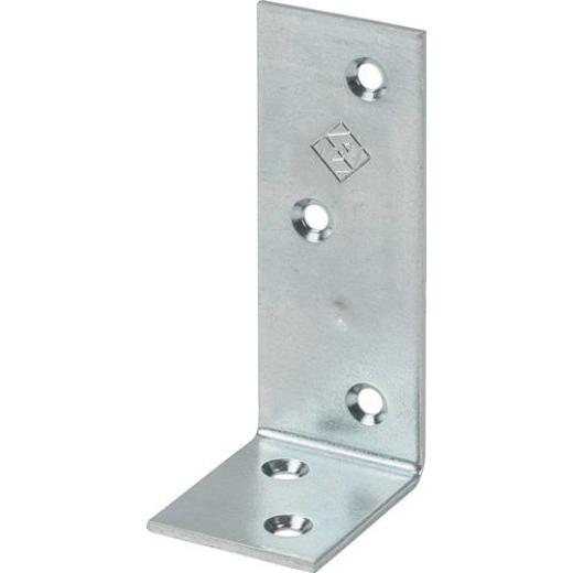 Balkenwinkel L180x120 mmmm B.40mm sta.STA blau verz.S.5mm VORMANN | 10 Stück