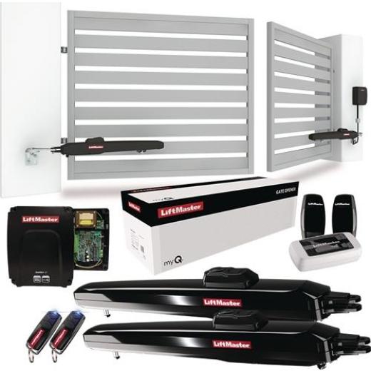 Drehtorantrieb-Set LA300EVK-MYQ 2-flügig Flügel-B.max.300cm