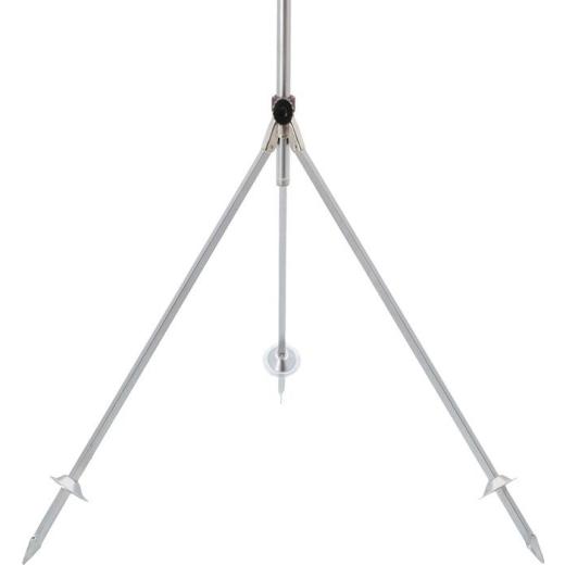 Dreibeinstativ 2xG1Zoll AG STA verz.m.Standspitzen GEKA