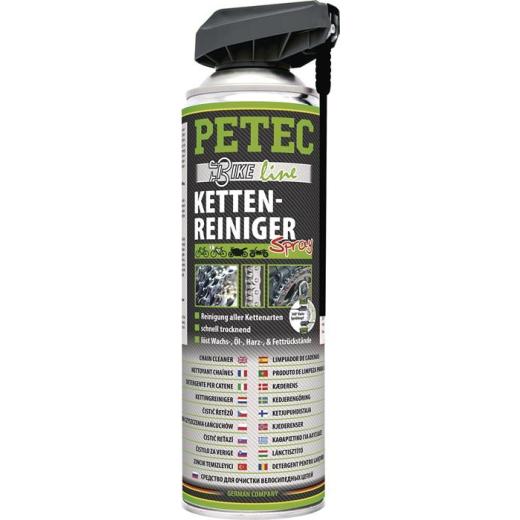 Kettenreiniger 500ml Spraydose PETEC | 6 Stück