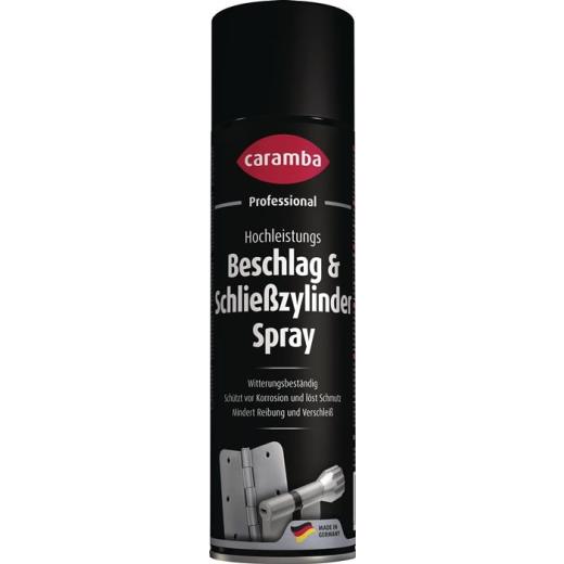 Beschlag- u.Schließzylinderspray 500ml Spraydose CARAMBA | 6 Stück