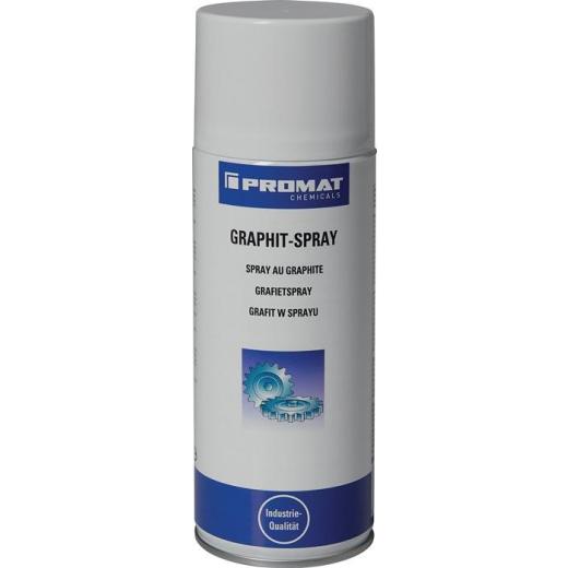 Graphitspray 400 ml Spraydose TECWERK CHEMICALS | 12 Stück