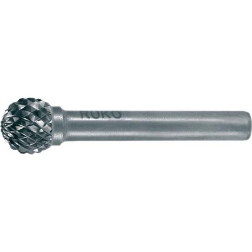 Frässtift KUD Schaft-Ø 6 mm Ø 8 mm Kopf-L.7,2 mm HM Blank Verz.KVZ 4 RUKO