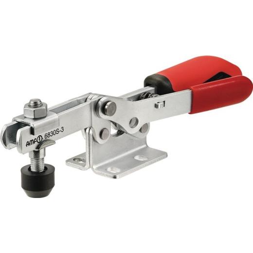 Waagrechtspanner Nr.6830S Gr.4 waagrechter Fuß Sicherheitsverriegelung AMF