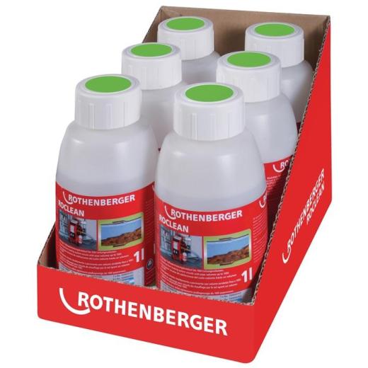 Reinigungsmittel ROPULS ROCLEAN f.Flächenheizsysteme 1l 6 Fl./Krt.
