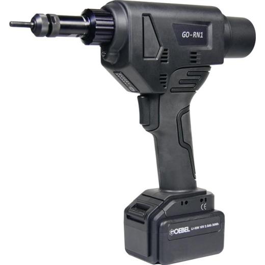Akkublindnietmutternsetzgerät GO-RN1 16-tlg.18.000N im Ku.-Koffer
