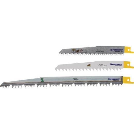 Säbelsägeblattset f.HO 3-tlg.PROMAT