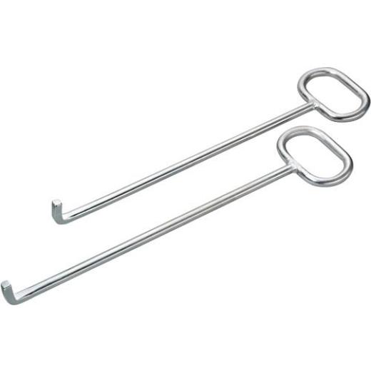 Kanaldeckelheber L.600mm m.L-Haken verz.HÄRKE