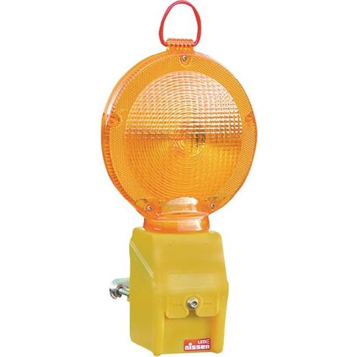 Baustellenwarnleuchte MonoLight LED gelb Leuchtenkopf drehb.NISSEN | 20 Stück