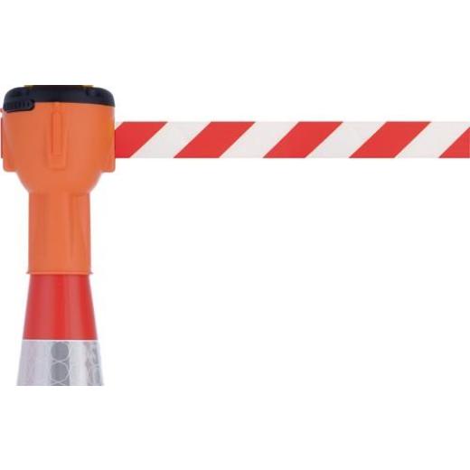 Leitkegelaufsatz ALCT Gurtband 9m orange ALLROUNDLINE