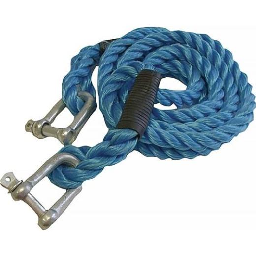 Auto-Abschleppseil 4000kg PP Schäkel/Schäkel L.400cm D.20mm HP AUTOZUBEHÖR
