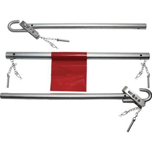 Abschleppstange STA/Metall L1830xB65xH53mm 4,04kg silber HP AUTOZUBEHÖR