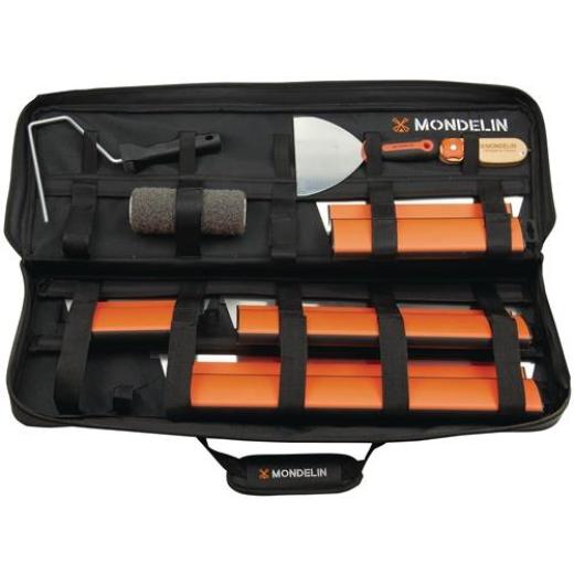 Trockenbauset f.Gipskarton,Spachtelung Basis Stand.9-Teilig MONDELIN