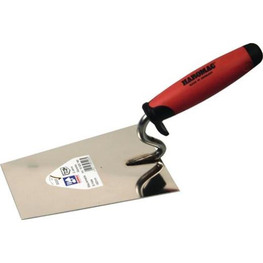 Maurerkelle L.290mm B.125mm 2 Komponenten Griff rostfr.VA HAROMAC